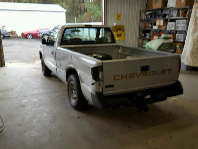 1GCCS1448VK204258 - 1997 CHEVROLET S TRUCK S1 SILVER photo 3