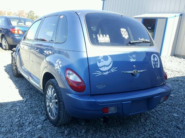 3A8FY78G37T529526 - 2007 CHRYSLER PT CRUISER BLUE photo 3