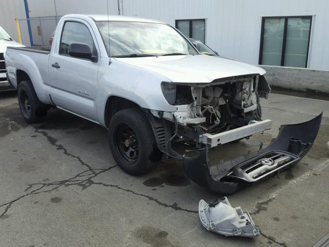 5TENX22NX9Z630675 - 2009 TOYOTA TACOMA SILVER photo 1