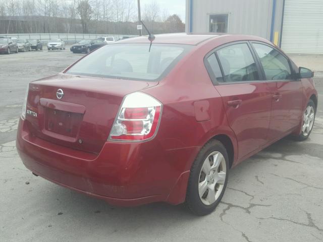 3N1AB61E88L754034 - 2008 NISSAN SENTRA 2.0 RED photo 4