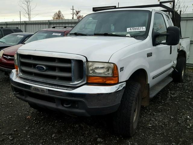 1FTNX21S0YEE54003 - 2000 FORD F250 SUPER WHITE photo 2