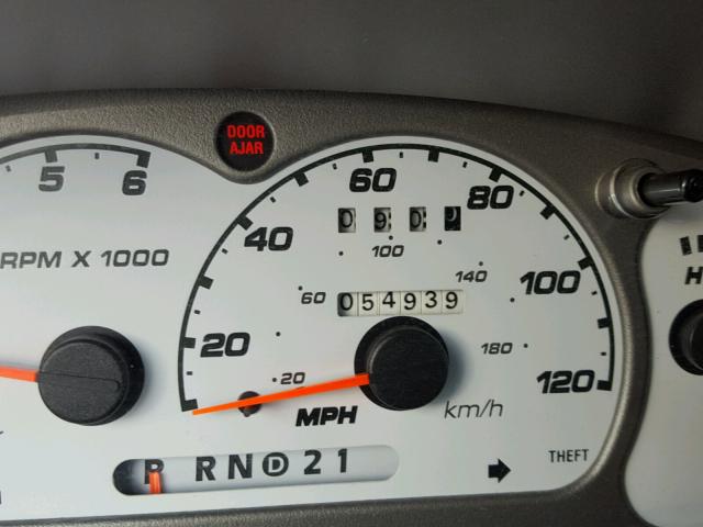 1FMZU70E33UB72855 - 2003 FORD EXPLORER S SILVER photo 8