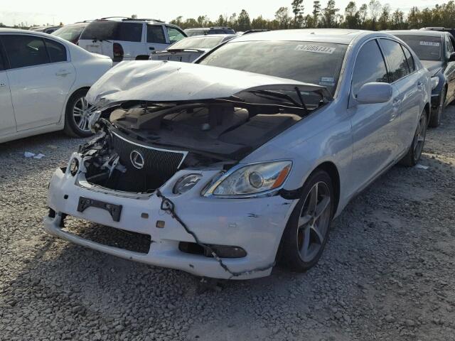 JTHBE96S770019239 - 2007 LEXUS GS 350 SILVER photo 2