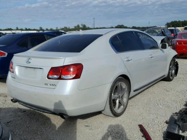 JTHBE96S770019239 - 2007 LEXUS GS 350 SILVER photo 4