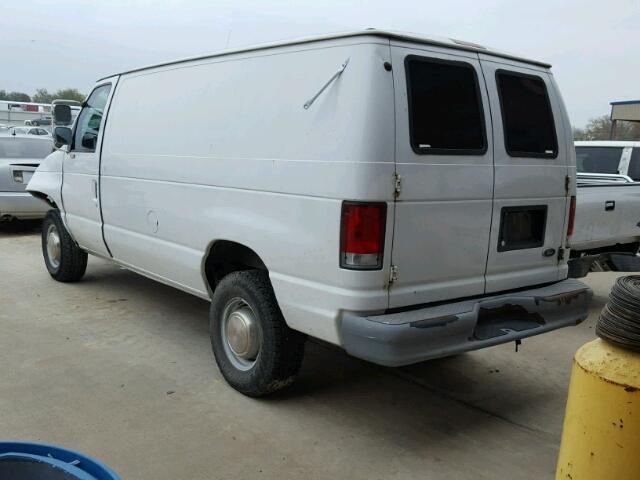 1FTNE24261HA61774 - 2001 FORD ECONOLINE WHITE photo 3