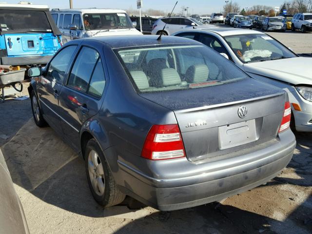 3VWSK69M35M072937 - 2005 VOLKSWAGEN JETTA GLS GRAY photo 3