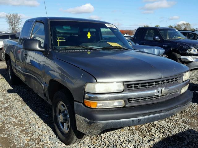 1GCEC19W21Z334067 - 2001 CHEVROLET SILVERADO GRAY photo 1