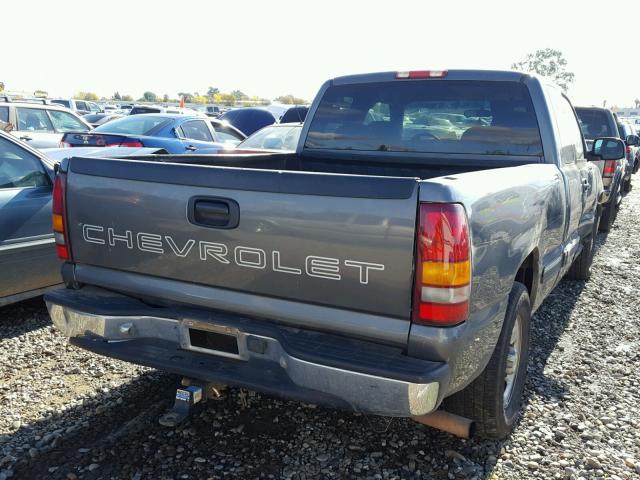 1GCEC19W21Z334067 - 2001 CHEVROLET SILVERADO GRAY photo 4