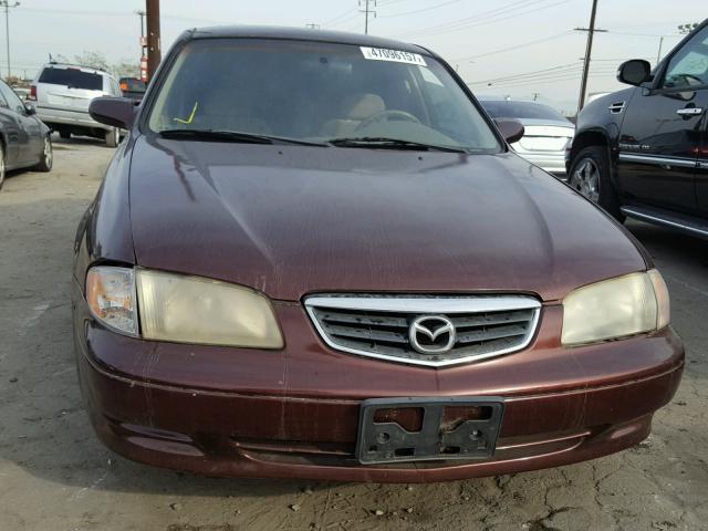 1YVGF22C025277246 - 2002 MAZDA 626 LX PURPLE photo 9