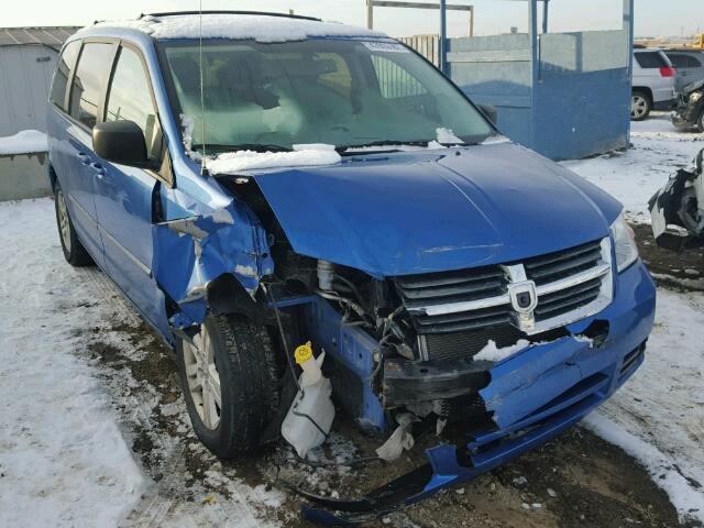 2D8HN44P18R749847 - 2008 DODGE GRAND CARA BLUE photo 1