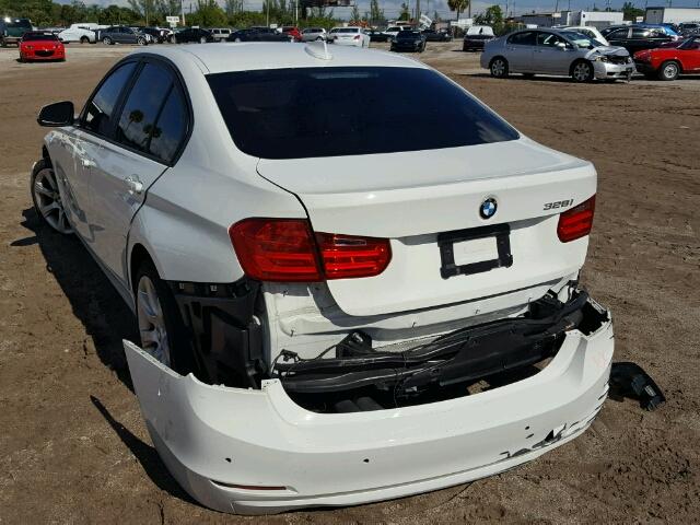 WBA3C1G51DNR48442 - 2013 BMW 328 I SULE WHITE photo 3