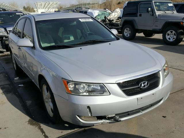 5NPEU46F16H009654 - 2006 HYUNDAI SONATA GLS SILVER photo 1