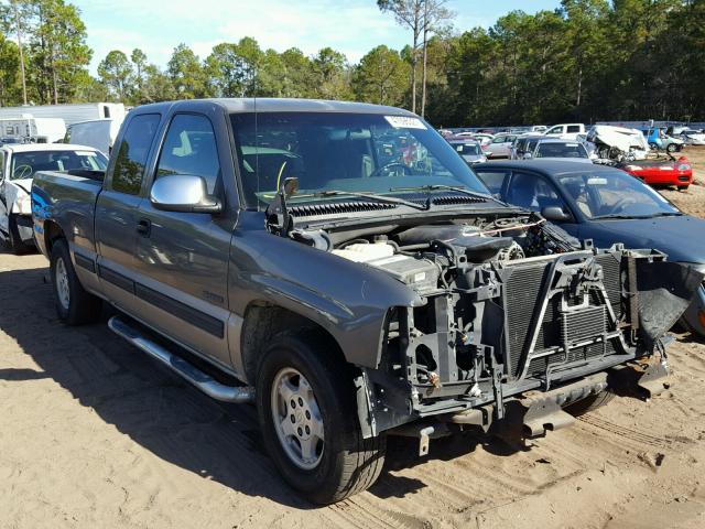 2GCEC19T521338307 - 2002 CHEVROLET SILVERADO GRAY photo 1