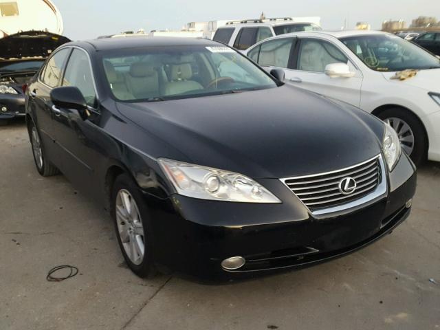 JTHBJ46G172080472 - 2007 LEXUS ES BLACK photo 1