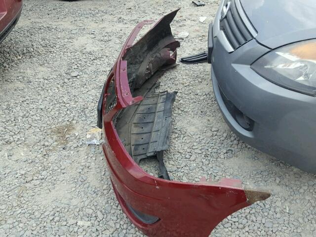 1G2ZA5EB2A4162576 - 2010 PONTIAC G6 MAROON photo 9