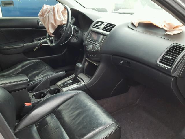 1HGCM56844A120350 - 2004 HONDA ACCORD EX SILVER photo 5