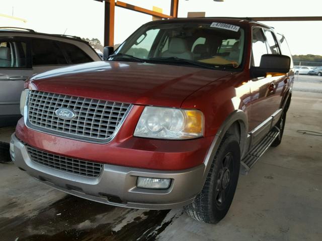 1FMPU17L14LA57199 - 2004 FORD EXPEDITION BURGUNDY photo 2