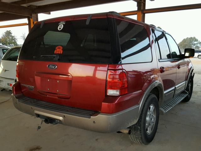 1FMPU17L14LA57199 - 2004 FORD EXPEDITION BURGUNDY photo 4