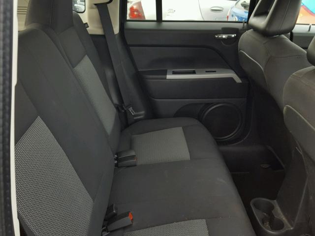 1J8FT47W48D672580 - 2008 JEEP COMPASS SP BLACK photo 6