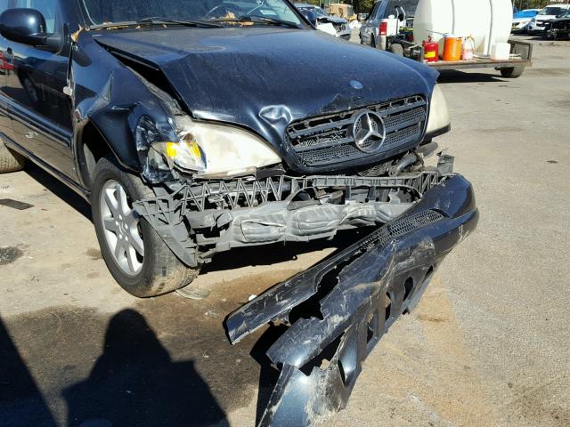 4JGAB72E6YA217909 - 2000 MERCEDES-BENZ ML 430 黑色 照片 9