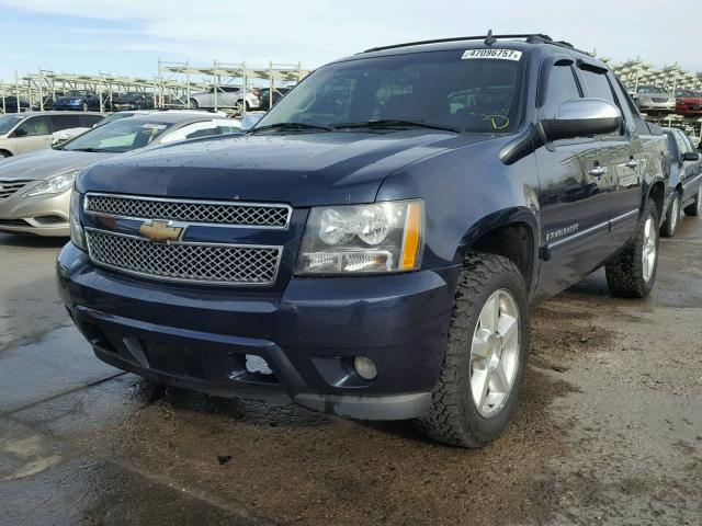 3GNFK12357G272252 - 2007 CHEVROLET AVALANCHE BLUE photo 2