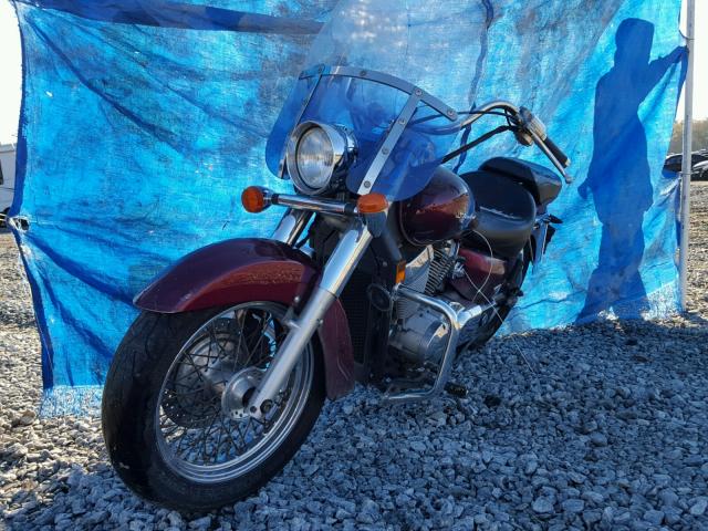 JH2RC50089K500248 - 2009 HONDA VT750 C BURGUNDY photo 2