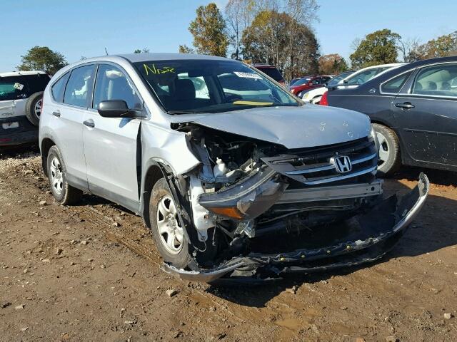 2HKRM3H32CH504570 - 2012 HONDA CR-V LX SILVER photo 1