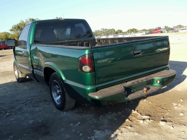 1GCCS1444YK172865 - 2000 CHEVROLET S TRUCK S1 GREEN photo 3