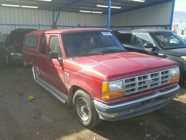 1FTCR14U4NPA81153 - 1992 FORD RANGER SUP RED photo 1