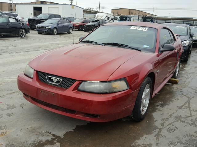 1FAFP40463F381635 - 2003 FORD MUSTANG RED photo 2