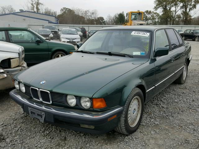 WBAGB4311NDB70016 - 1992 BMW 735 I AUTO GREEN photo 2