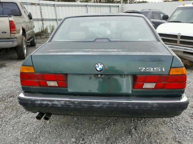 WBAGB4311NDB70016 - 1992 BMW 735 I AUTO GREEN photo 9