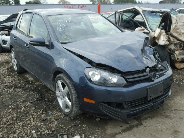 WVWDA7AJ4BW172840 - 2011 VOLKSWAGEN GOLF BLUE photo 1