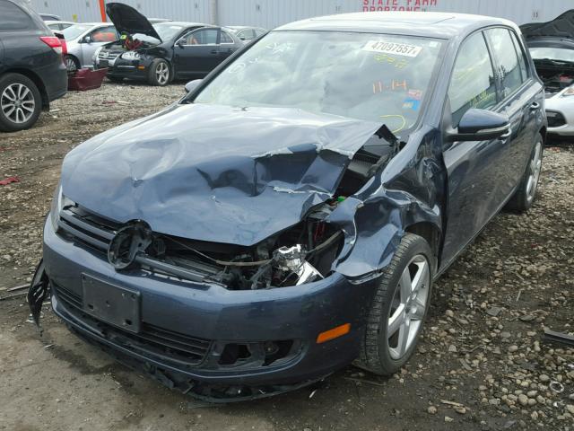 WVWDA7AJ4BW172840 - 2011 VOLKSWAGEN GOLF 蓝色 照片 2