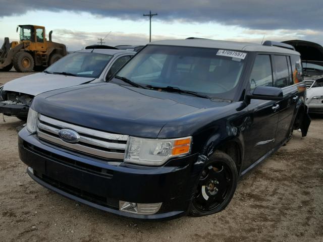 2FMEK62C49BA36100 - 2009 FORD FLEX SEL ლურჯი ფოტო 2