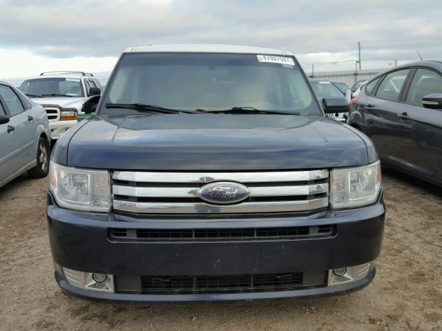 2FMEK62C49BA36100 - 2009 FORD FLEX SEL ლურჯი ფოტო 9
