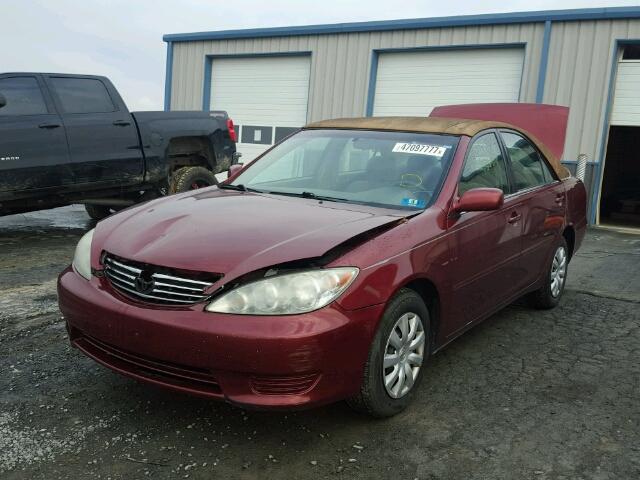 4T1BE32K46U109939 - 2006 TOYOTA CAMRY LE MAROON photo 2