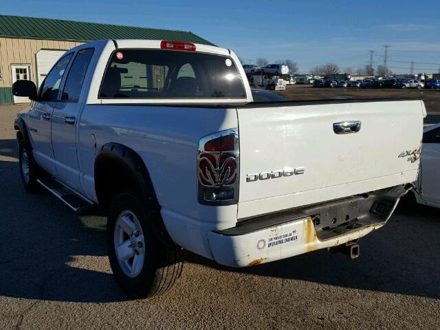 1D7HU18N93J622131 - 2003 DODGE RAM 1500 S WHITE photo 3