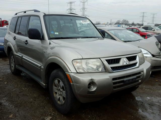 JA4NW31S03J041047 - 2003 MITSUBISHI MONTERO XL BEIGE photo 1