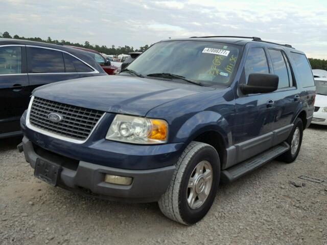 1FMPU15L13LC23982 - 2003 FORD EXPEDITION BLUE photo 2