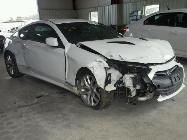 KMHHT6KD7DU083854 - 2013 HYUNDAI GENESIS CO WHITE photo 1