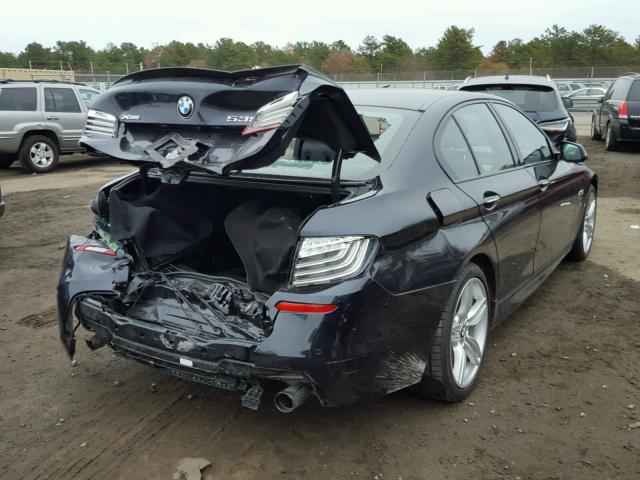 WBA5B3C50GG261071 - 2016 BMW 535 XI Чорний фото 4