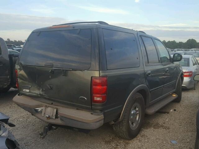 1FMRU17L8YLA28264 - 2000 FORD EXPEDITION GREEN photo 4