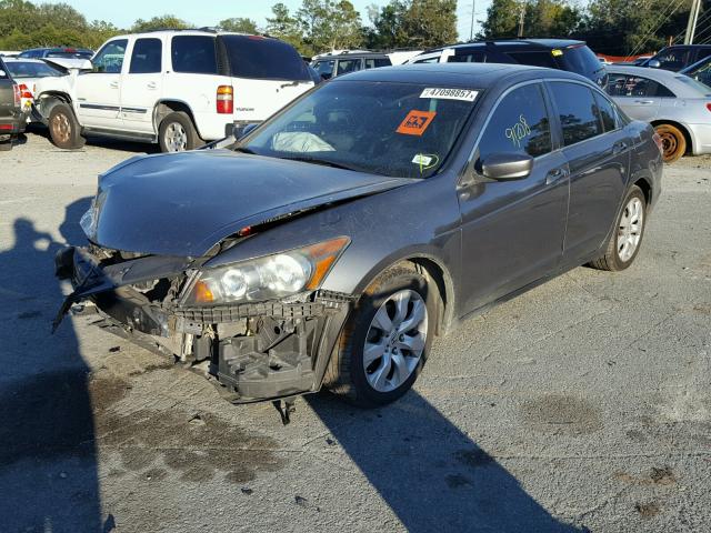 1HGCP2F81AA072596 - 2010 HONDA ACCORD EXL GRAY photo 2