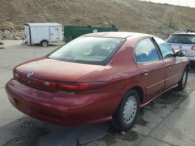 1MELM50U1VG643374 - 1997 MERCURY SABLE GS RED photo 4