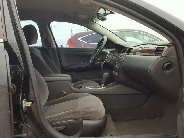 2G1WT57N091314242 - 2009 CHEVROLET IMPALA 1LT BLACK photo 5