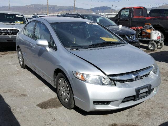 19XFA4F55AE000165 - 2010 HONDA CIVIC GX SILVER photo 1