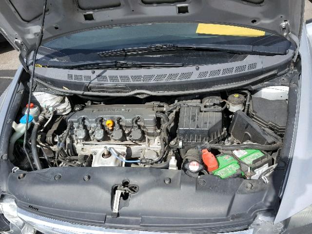 19XFA4F55AE000165 - 2010 HONDA CIVIC GX SILVER photo 7