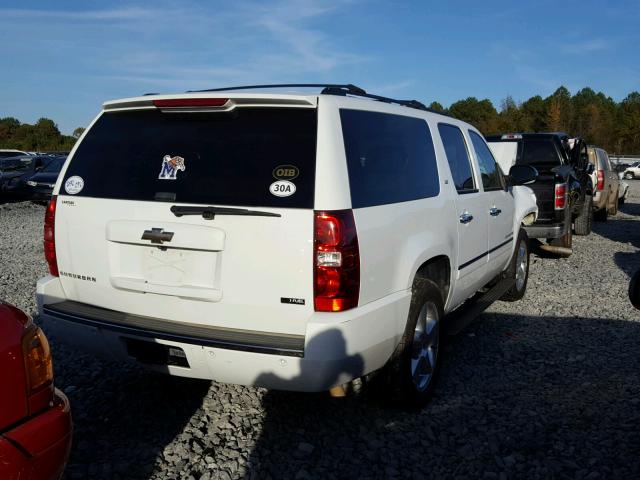 1GNFC36059R238890 - 2009 CHEVROLET SUBURBAN C WHITE photo 4