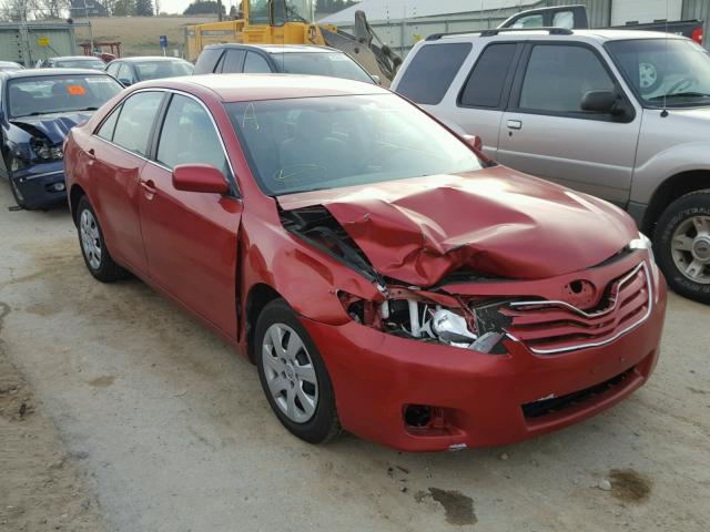 4T4BF3EK4BR217437 - 2011 TOYOTA CAMRY BASE RED photo 1